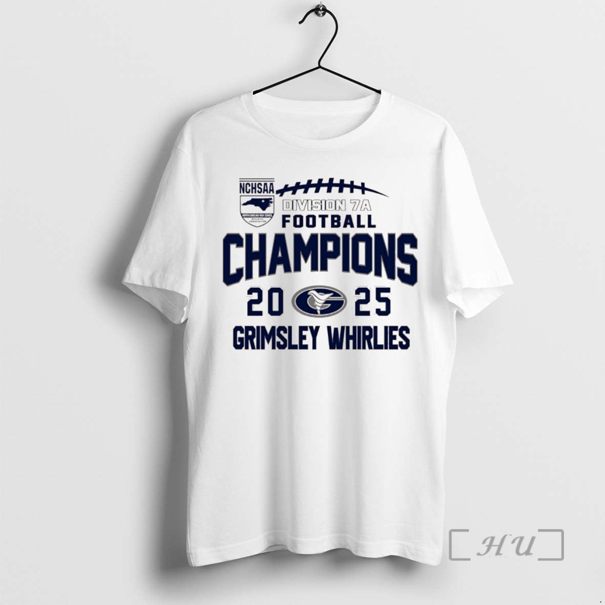 Officials Grimsley Whirlies 2025 Nchsaa Division 7a Football Champions Christmas T-Shirts, Hoodie, Sweatshirt