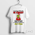 Officials Grinch Arguing With Me Is Crazy Christmas 2025 T-Shirts, Hoodie, Sweatshirt | InkRitualCo.com