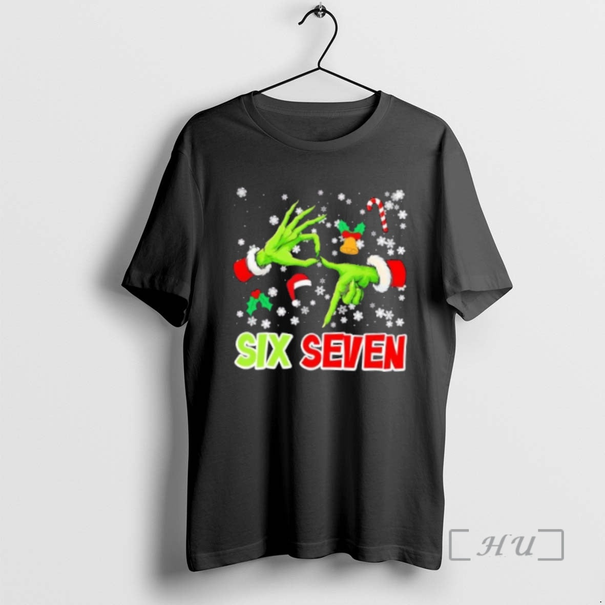 Officials Grinch Hands Christmas Six Seven 67 Funny Meme 6 7 Xmas Premium T Shirts Hoodie, Sweatshirt | InkRitualCo.com