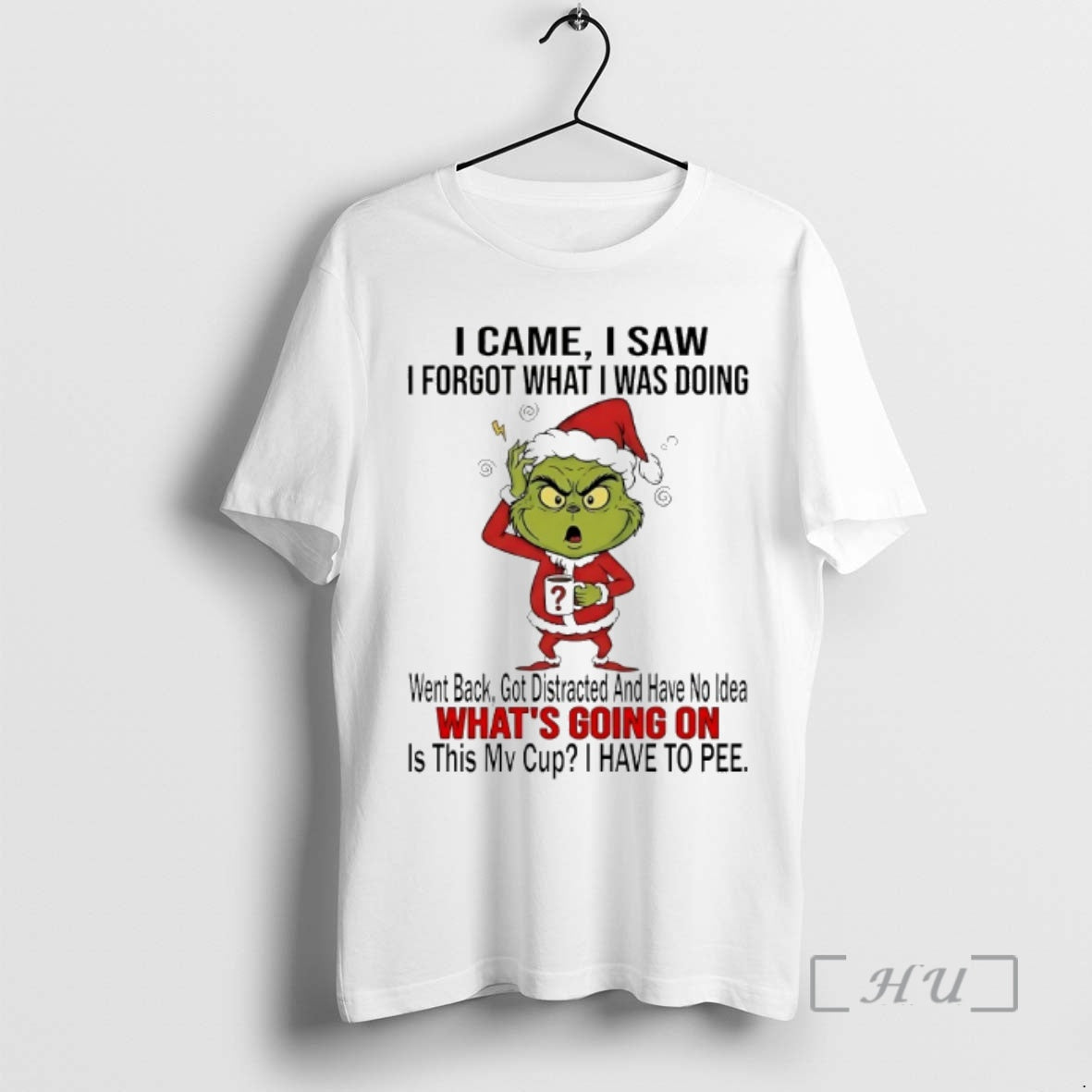 Officials Grinch I Came I Saw I Forgot What I Was Doing Christmas 2025 Premium T-Shirts, Hoodie, Sweatshirt | InkRitualCo.com