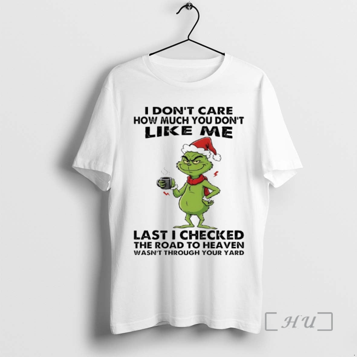 Officials Grinch I Dont Care How Much You Dont Like Me Christmas 2025 Premium T-Shirts, Hoodie, Sweatshirt | InkRitualCo.com