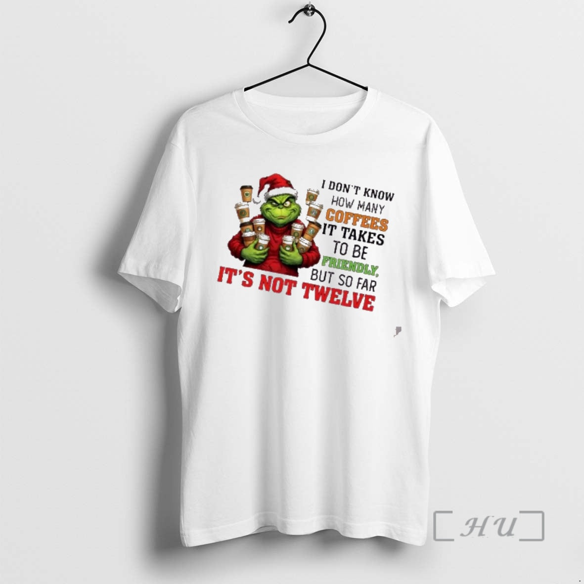 Officials Grinch I Dont Know How Many Coffees It Takes To Be Friendly But So T-Shirts, Hoodie, Sweatshirt | InkRitualCo.com