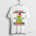 Officials Grinch Ive Made Some Pretty Questionable Choices In Life Christmas Premium T Shirts Sweater Hoodie, Sweatshirt