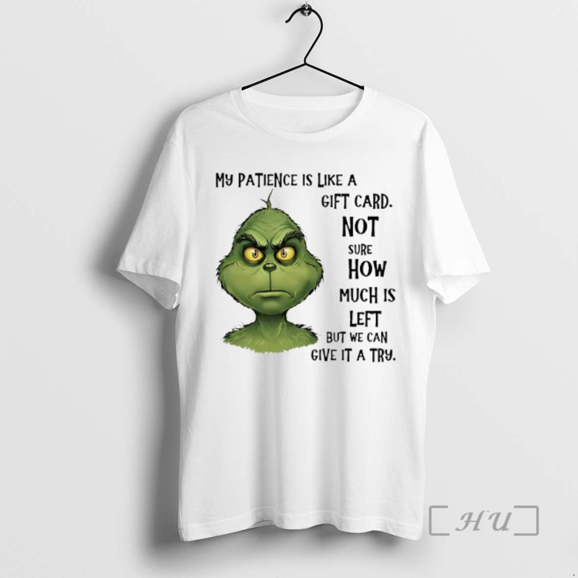 Officials Grinch My Patience Is Like A Gift Card T-Shirts, Hoodie, Sweatshirt | InkRitualCo.com