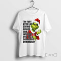 Officials Grinch Santa Im Not Good At Giving Advice Can I Interest Christmas Premium T-Shirts, Hoodie, Sweatshirt