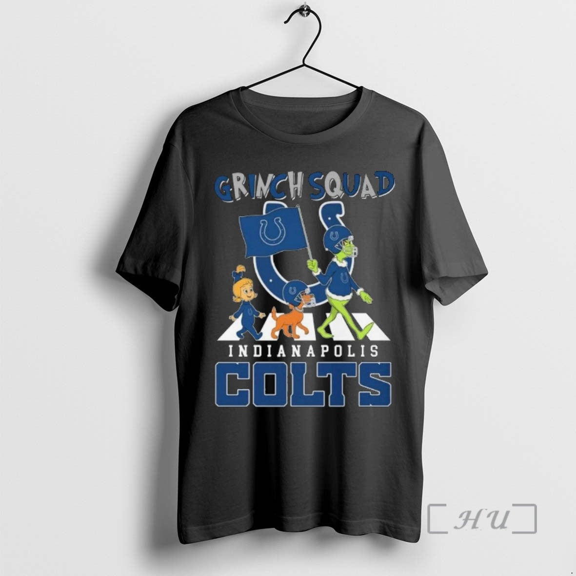 Officials Grinch Squad Abbey Road Indianapolis Colts Football T-Shirts, Hoodie, Sweatshirt | InkRitualCo.com
