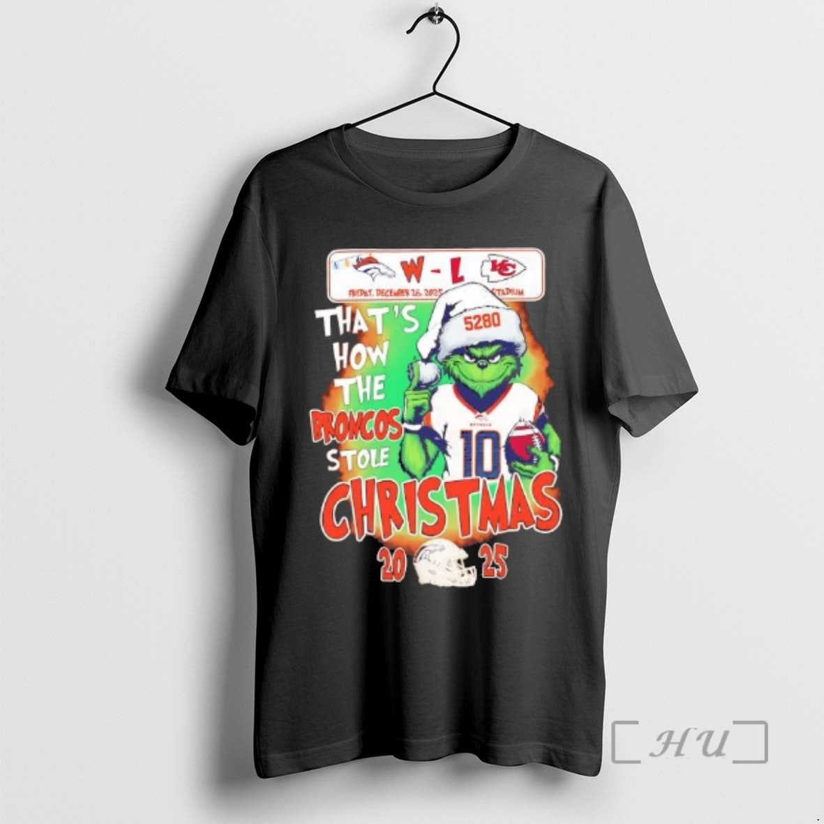 Officials Grinch Thats How The Broncos Stole Christmas T-Shirts, Hoodie, Sweatshirt | InkRitualCo.com