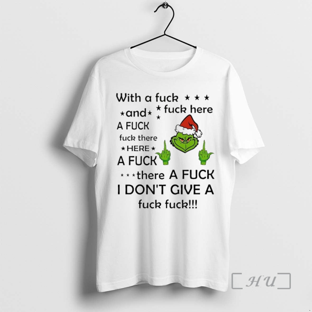 Officials Grinch With A Fuck And Fuck Here Christmas 2025 T-Shirts, Hoodie, Sweatshirt | InkRitualCo.com
