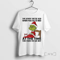 Officials Grinch You Know Youre Old When You Go To Bed At The Time You T-Shirts, Hoodie, Sweatshirt | InkRitualCo.com