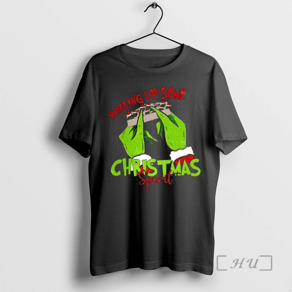 Officials Grinch Hands Rolling Up Some Christmas Spirit T-Shirts, Hoodie, Sweatshirt | InkRitualCo.com