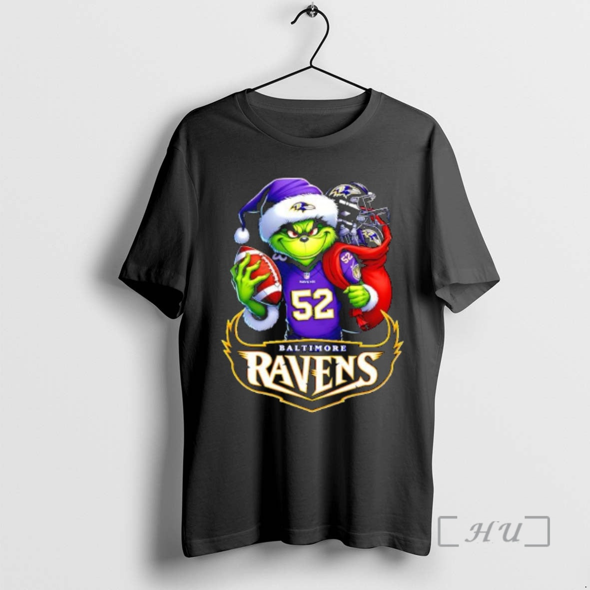 Officials Grinch Holding Baltimore Ravens Grinchmas T-Shirts, Hoodie, Sweatshirt | InkRitualCo.com