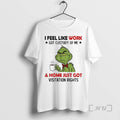 Officials Grinch I Feel Like Work Got Custody Of Me And Home Just Got Visitation T-Shirts, Hoodie, Sweatshirt