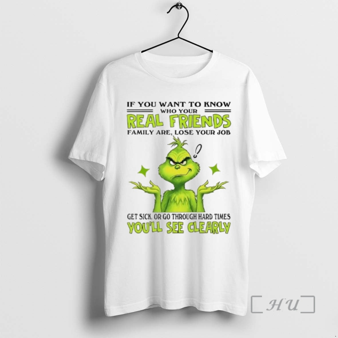 Officials Grinch If You Want To Know Who Your Real Friends Family Are Premium T-Shirts, Hoodie, Sweatshirt | InkRitualCo.com