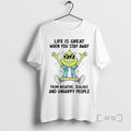 Officials Grinch Life Is Great When You Stay Away From Negative Premium T Shirts Sweater Hoodie, Sweatshirt | InkRitualCo.com