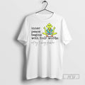 Officials Grinch Middle Finger Inner Peace Begins With Four Words Not My Fucking Problem Christmas T-Shirts, Hoodie,...