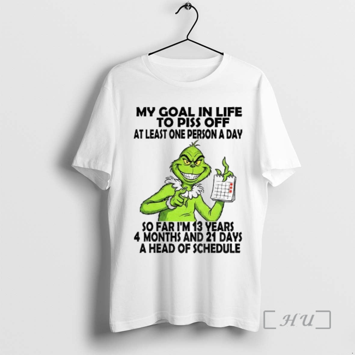Officials Grinch My Goal In Life To Piss Off At Least One Person A Day T-Shirts, Hoodie, Sweatshirt | InkRitualCo.com