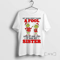 Officials Grinch My Mom Didnt Raise And If She Did It Was My Sister Christmas T-Shirts, Hoodie, Sweatshirt | InkRitualCo.com