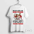 Officials Grinch Never Kick Me When Im Down Because When I Get Back Up Youre T-Shirts, Hoodie, Sweatshirt | InkRitualCo.com