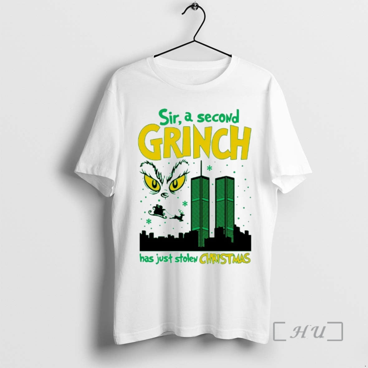 Officials Grinch Sir A Second Character Has Just Stolen Christmas T-Shirts, Hoodie, Sweatshirt | InkRitualCo.com