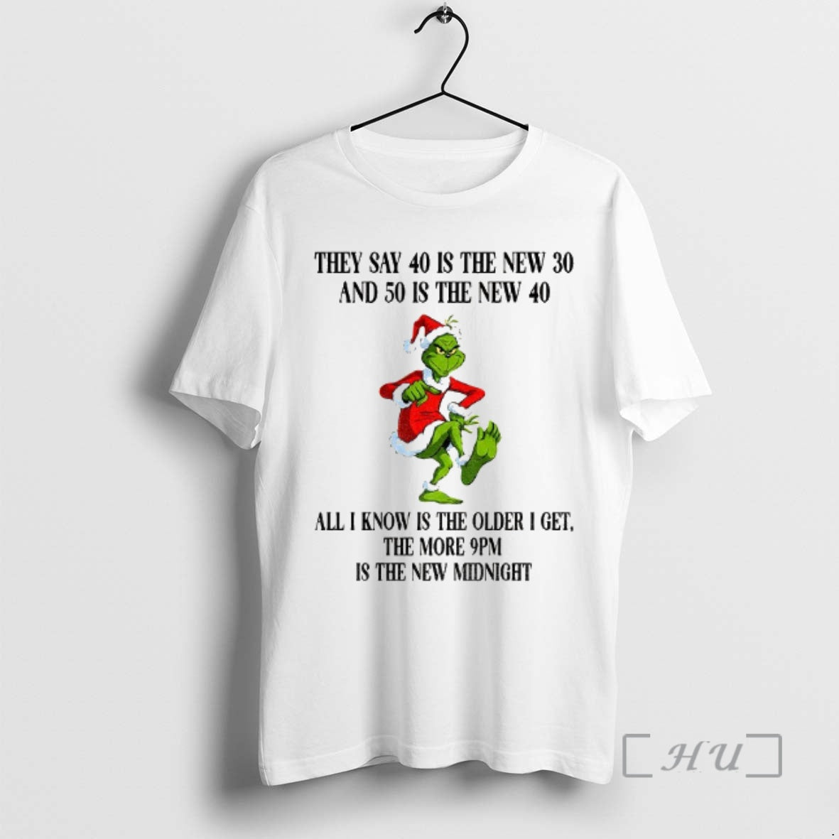 Officials Grinch They Say 40 Is The New 30 And 50 Is The New 40 T-Shirts, Hoodie, Sweatshirt | InkRitualCo.com
