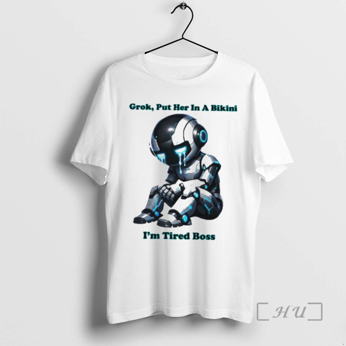 Officials Grok Put Her In A Bikini Im Tired Boss T-Shirts, Hoodie, Sweatshirt | InkRitualCo.com
