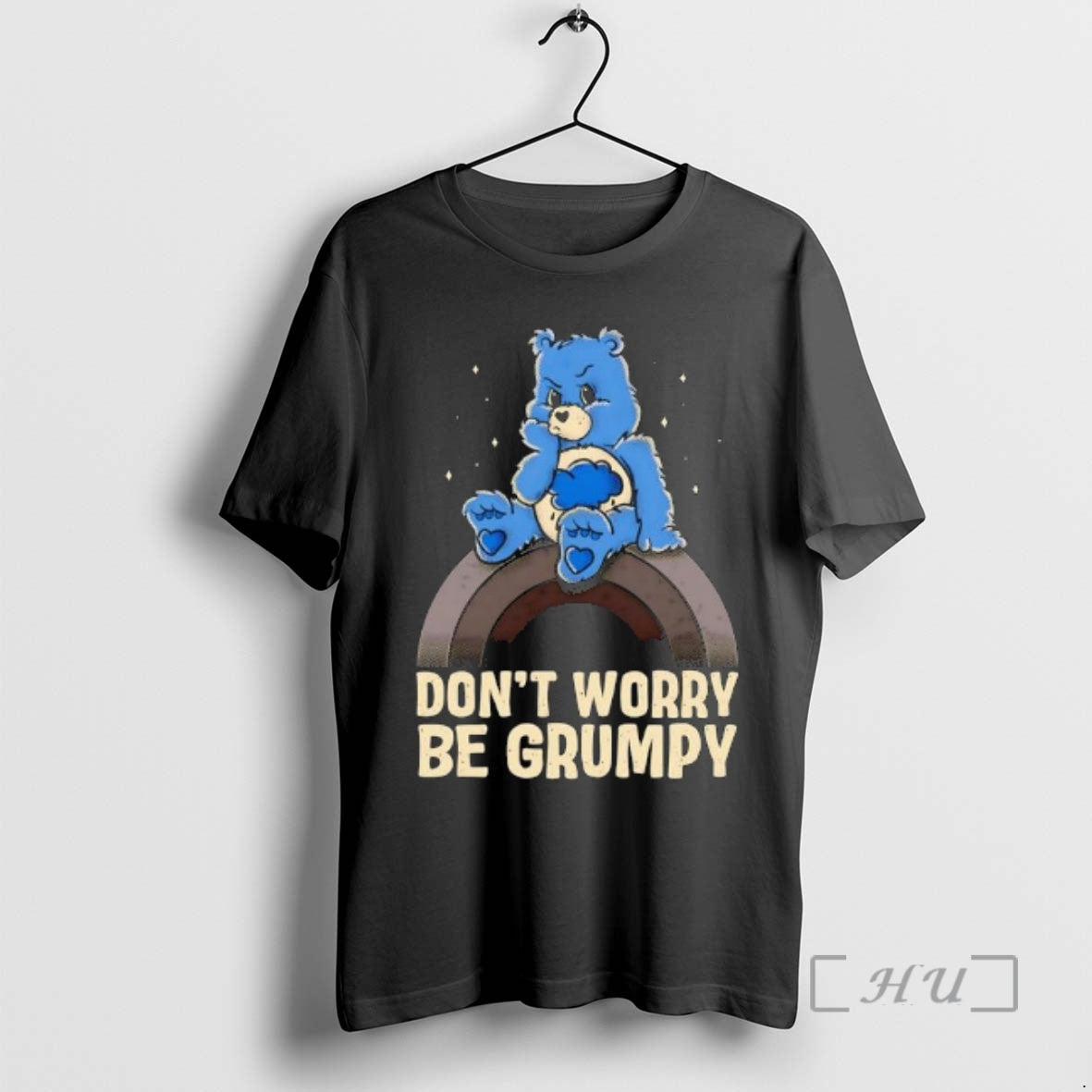 Officials Grumpy Bear Dont Worry Be Grumpy Graphic T-Shirts, Hoodie, Sweatshirt | InkRitualCo.com