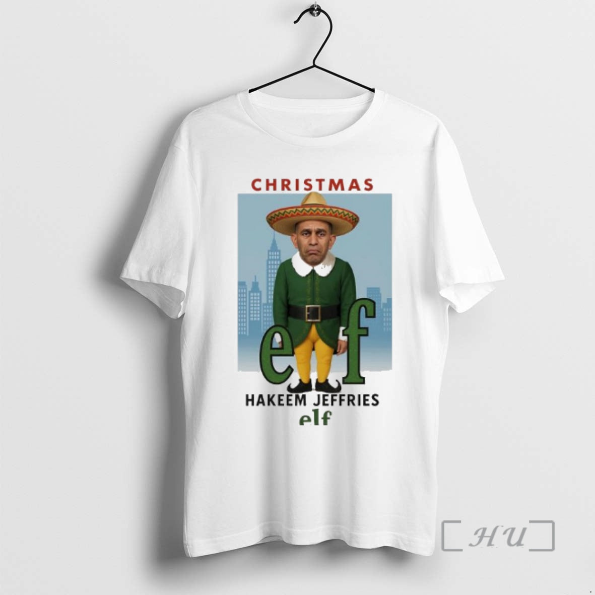 Officials Hakeem Jeffries Christmas Elf U S T-Shirts, Hoodie, Sweatshirt | InkRitualCo.com