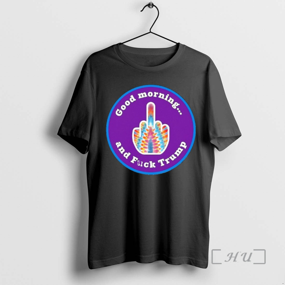Officials Hand Middle Finger Good Morning And Fuck Trump T-Shirts, Hoodie, Sweatshirt | InkRitualCo.com