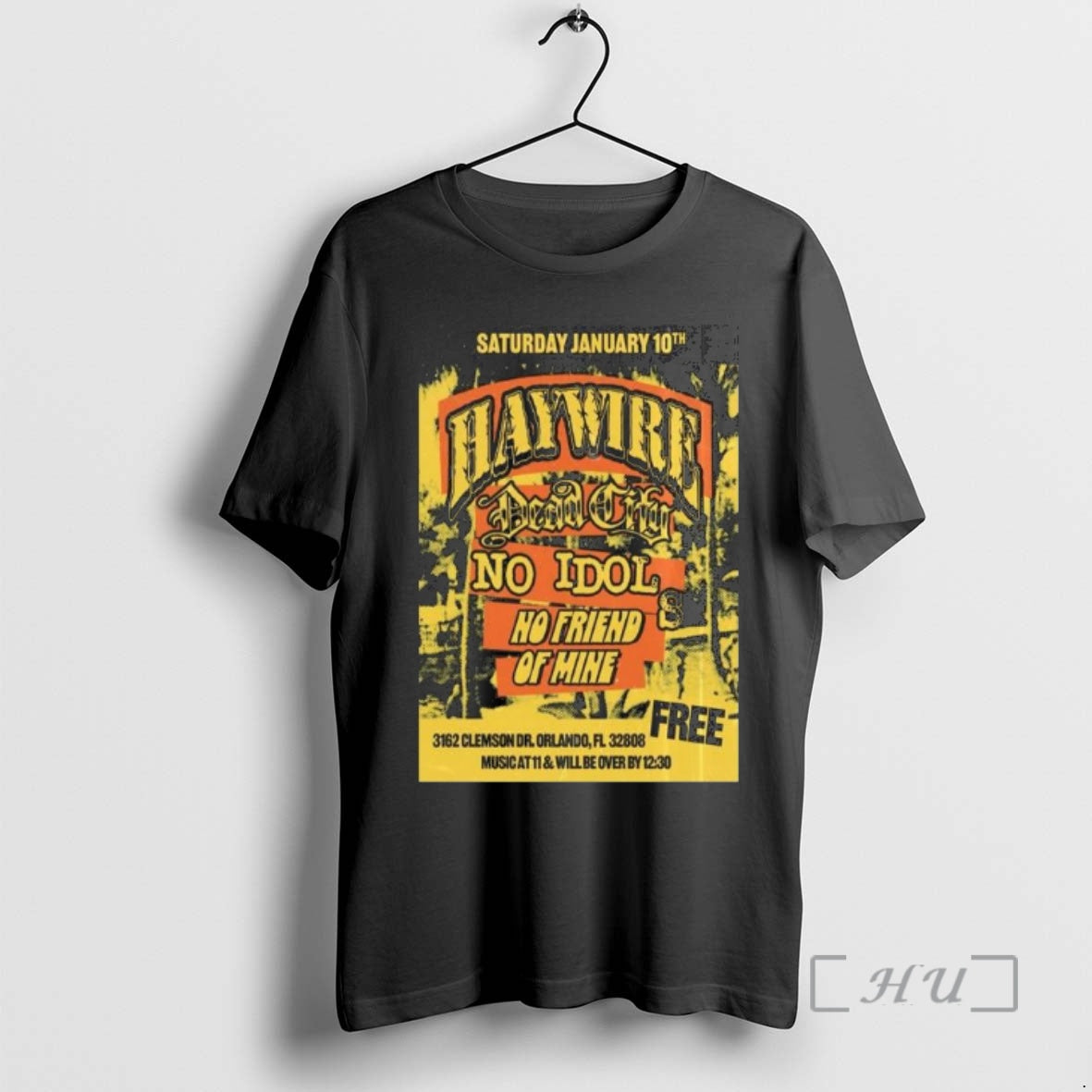 Officials Haywire Orlando Warehouse January 10 2026 Concert T-Shirts, Hoodie, Sweatshirt | InkRitualCo.com