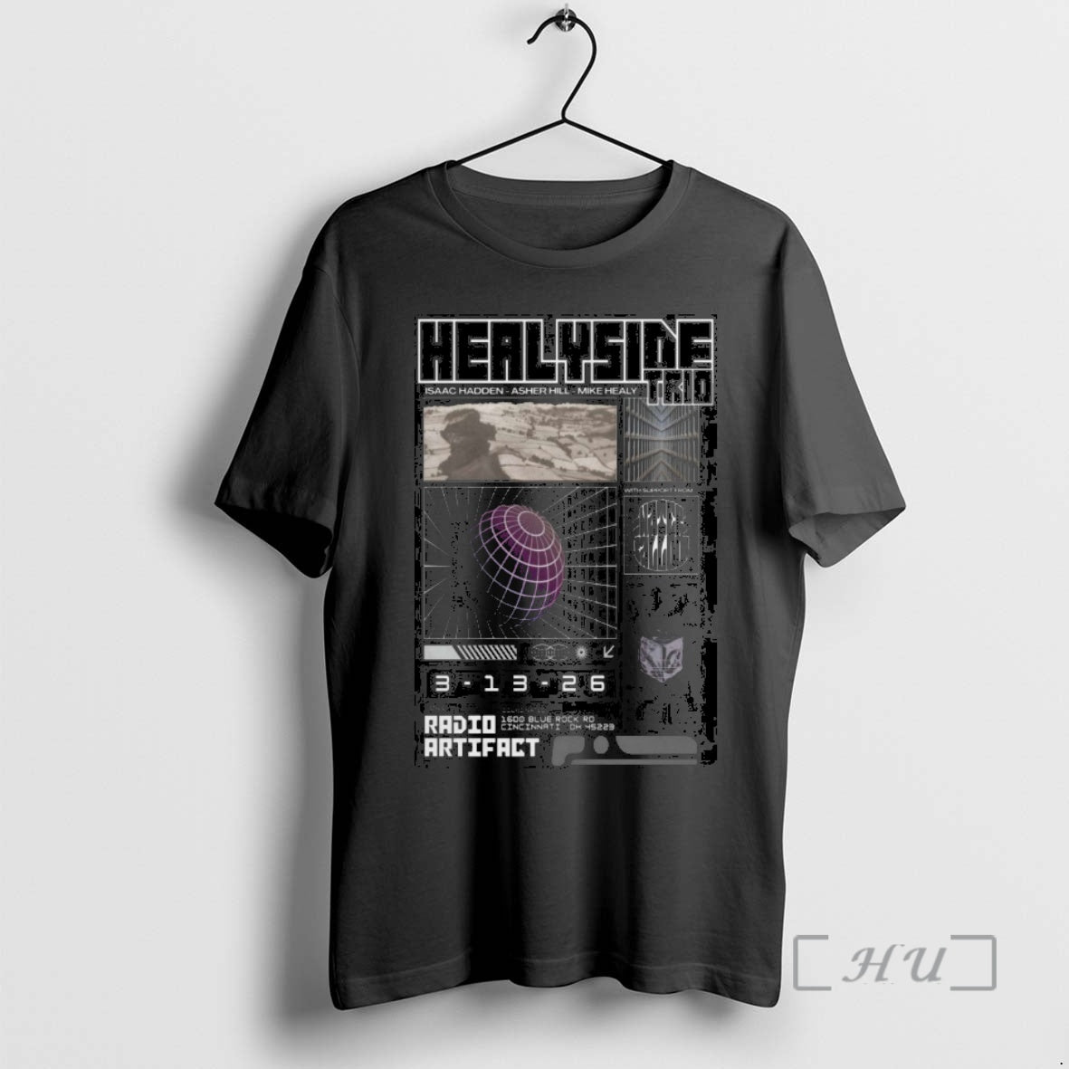Officials Healyside Trio Mar 13 2026 Radio Artifact Cincinnati Oh T-Shirts, Hoodie, Sweatshirt | InkRitualCo.com