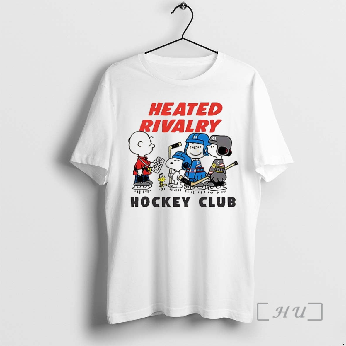 Officials Heated Rivalry Hockey Club Peanuts Cartoon T-Shirts, Hoodie, Sweatshirt | InkRitualCo.com