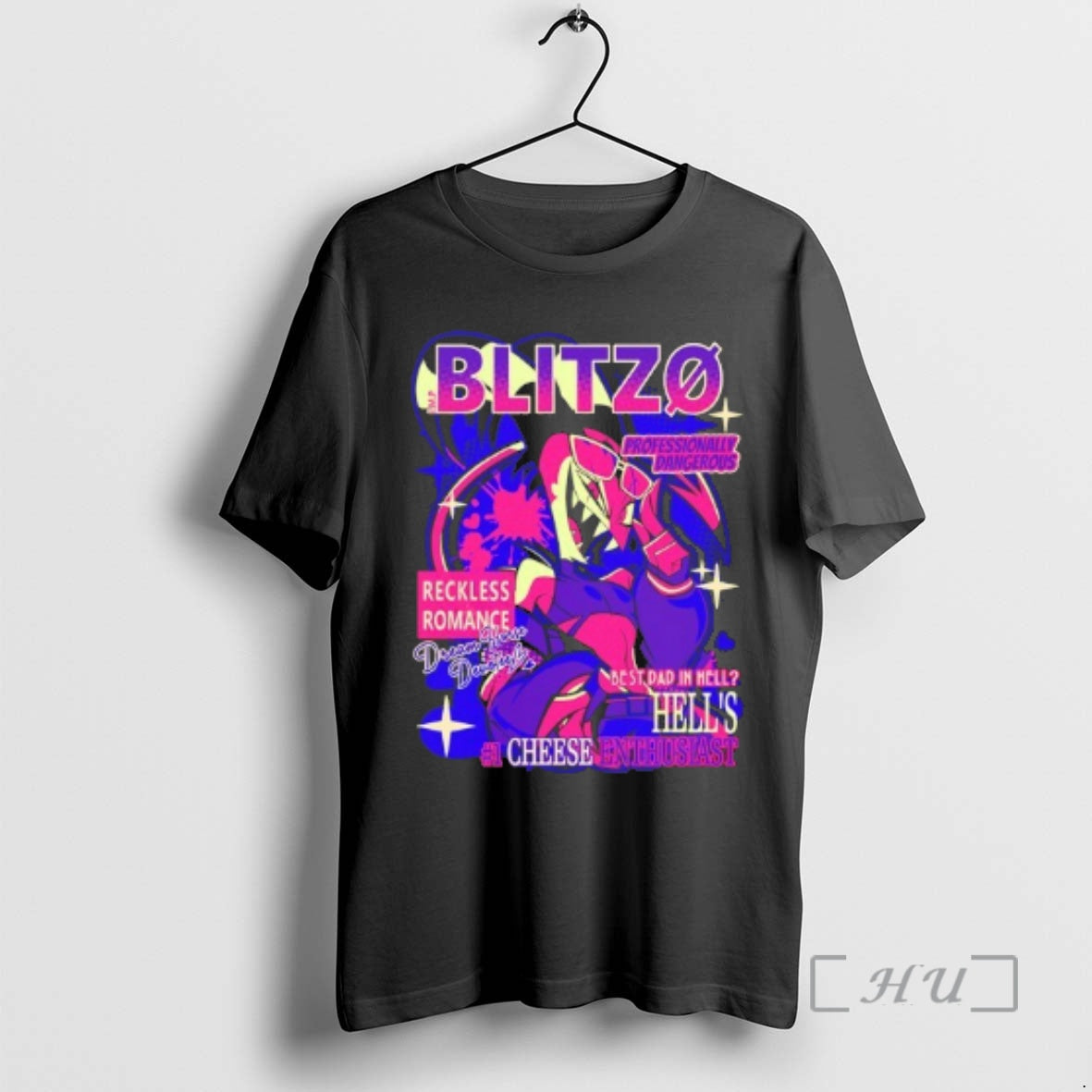 Officials Helluva Boss Blitzo Professionally Dangerous T-Shirts, Hoodie, Sweatshirt | InkRitualCo.com