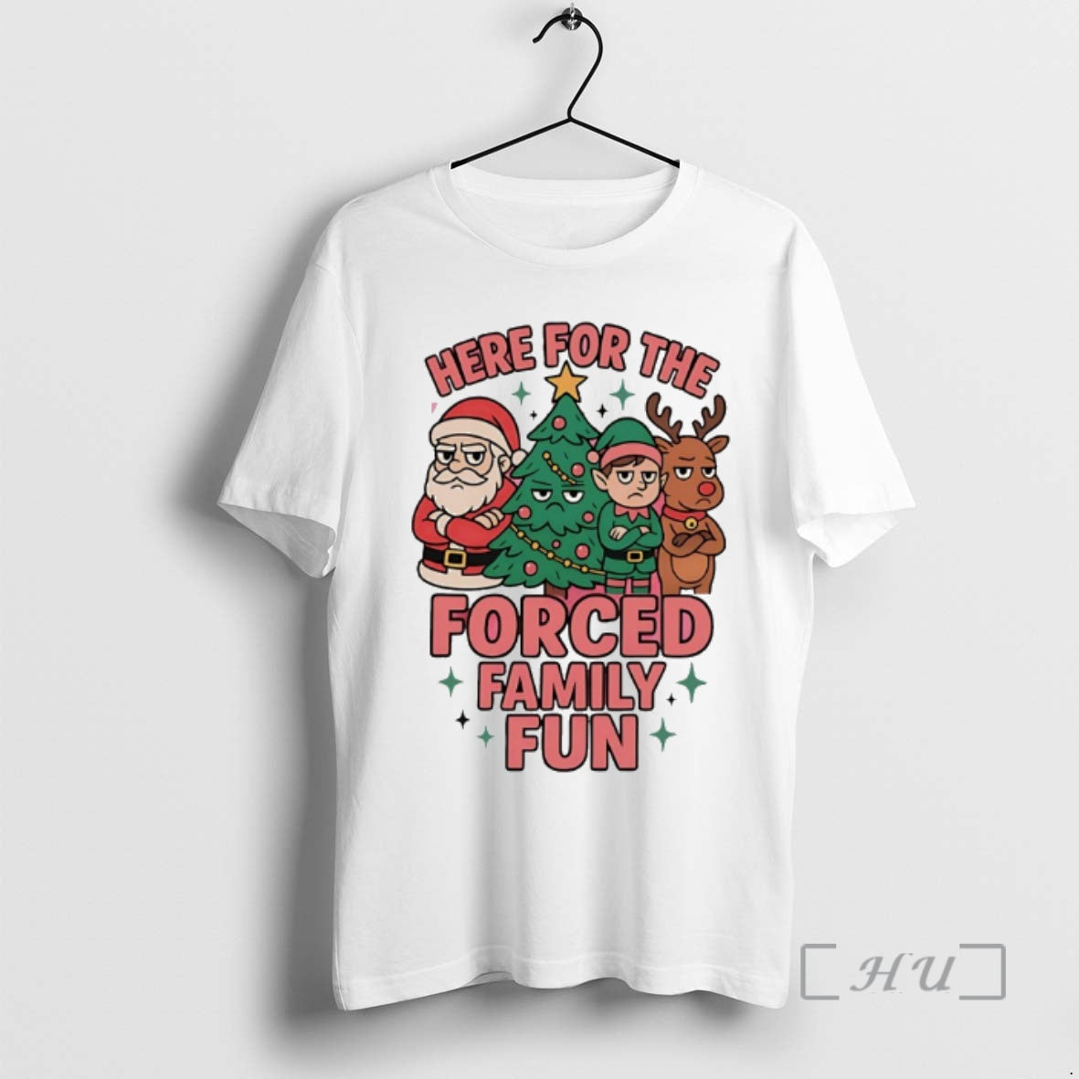Officials Here For The Forced Family Fun Christmas T-Shirts, Hoodie, Sweatshirt | InkRitualCo.com