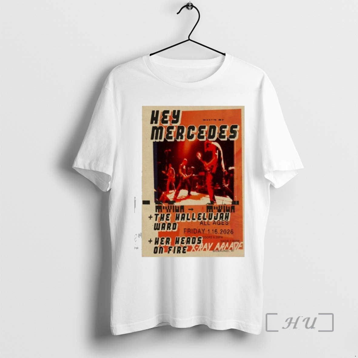 Officials Hey Mercedes X Ray Arcade Cudahy Wi Jan 16 2026 Premium T Shirts Sweater Hoodie, Sweatshirt | InkRitualCo.com