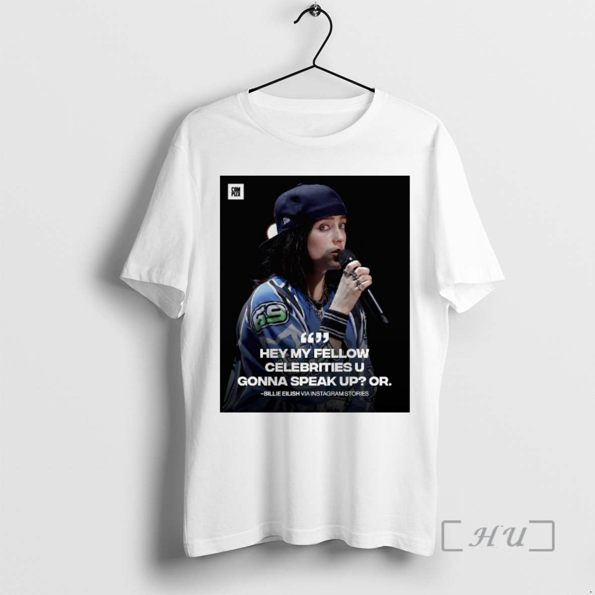 Officials Hey My Fellow Celebrities U Gonna Speak Up Or Billie Eilish Premium T Shirts Hoodie, Sweatshirt | InkRitualCo.com