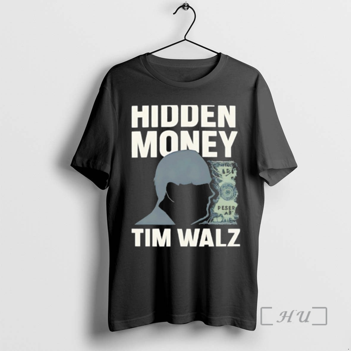 Officials Hidden Money Tim Walz Graphic T-Shirts, Hoodie, Sweatshirt | InkRitualCo.com