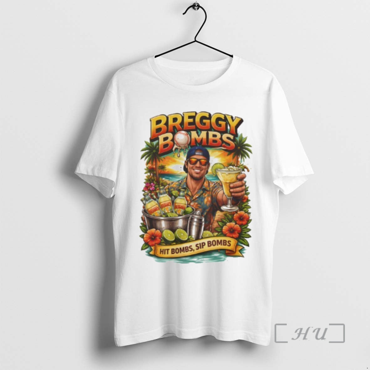 Officials Hit Bombs Sip Bombs Tropical Cocktail Breggy T-Shirts, Hoodie, Sweatshirt | InkRitualCo.com