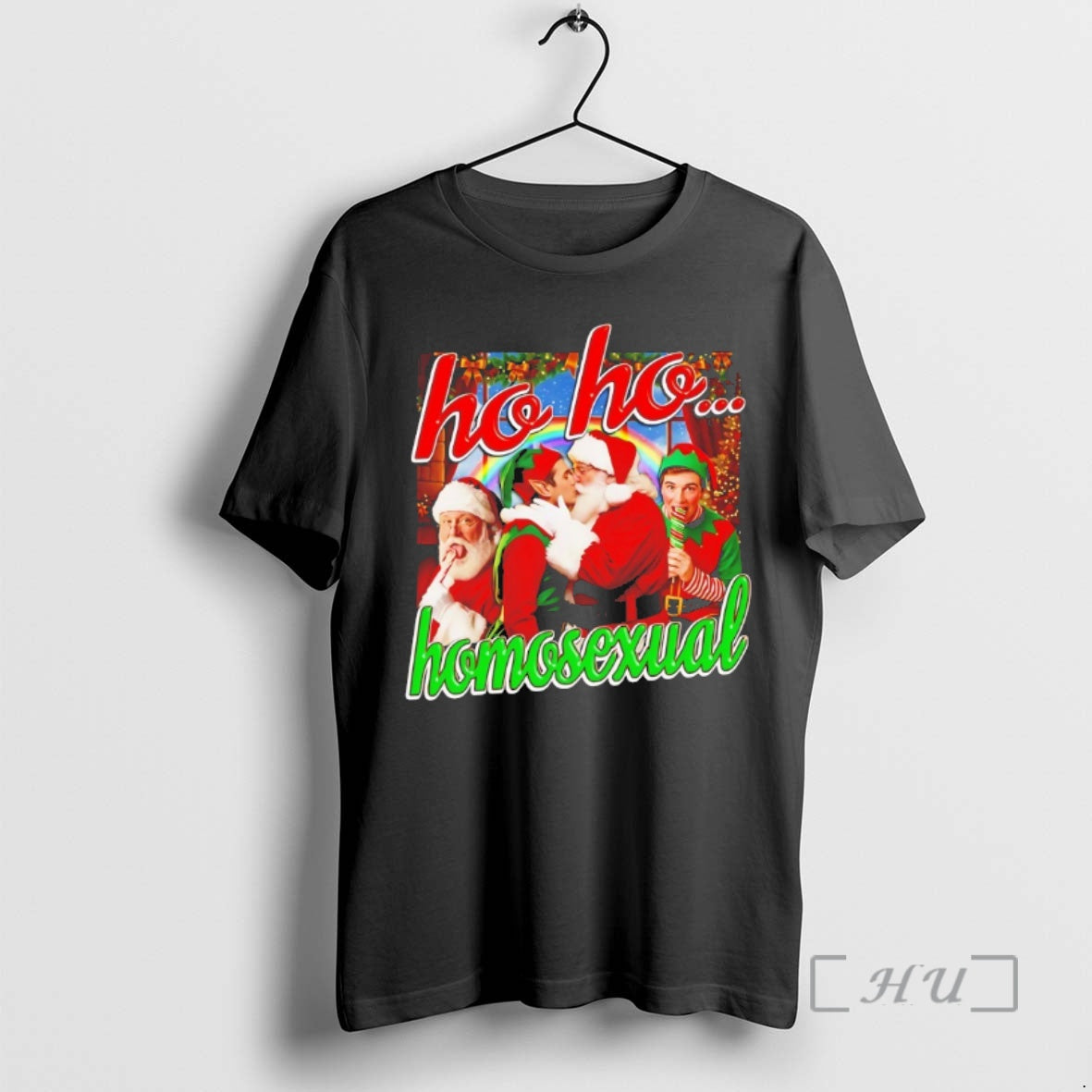 Officials Ho Ho Homosexual Christmas T-Shirts, Hoodie, Sweatshirt | InkRitualCo.com