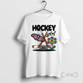 Officials Hockey Girl Toddler Butterfly And Flower T-Shirts, Hoodie, Sweatshirt | InkRitualCo.com