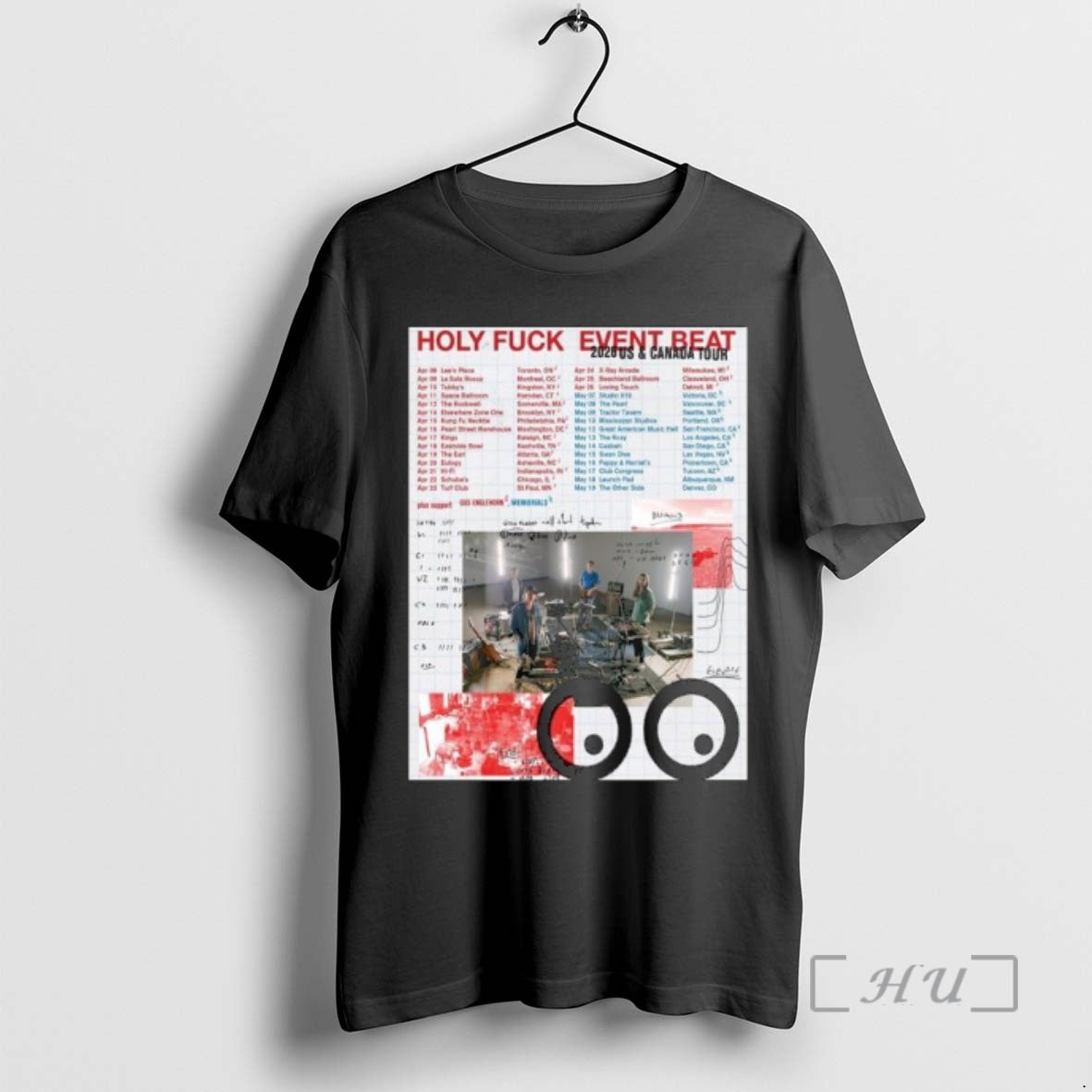 Officials Holy Fuck Us Canada Tour 2026 T-Shirts, Hoodie, Sweatshirt | InkRitualCo.com