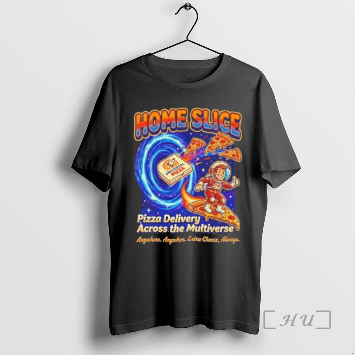 Officials Home Slice Pizza Delivery Across The Multiverse T-Shirts, Hoodie, Sweatshirt | InkRitualCo.com