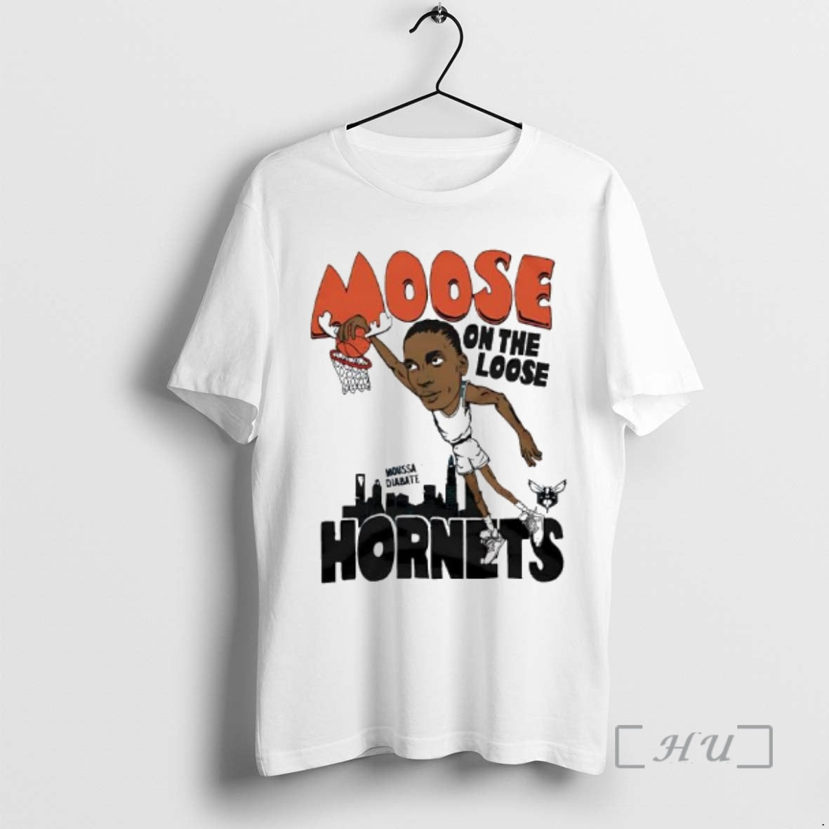 Officials Hornets Moussa Diabate Moose On The Loose Super Player T-Shirts, Hoodie, Sweatshirt | InkRitualCo.com