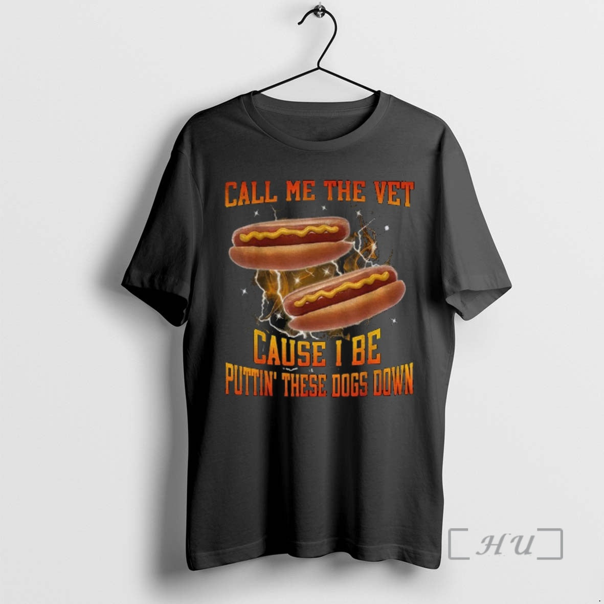 Officials Hot Dog Call Me The Vet Cause I Be Puttin These Dogs Down Premium T-Shirts, Hoodie, Sweatshirt | InkRitualCo.com