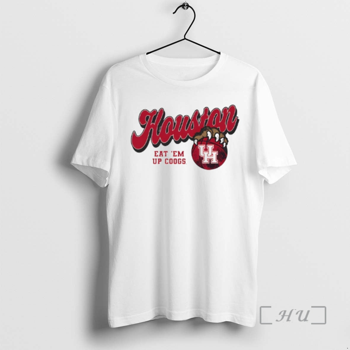 Officials Houston Cougars Claw Eat Em Up Coogs Logo T-Shirts, Hoodie, Sweatshirt | InkRitualCo.com