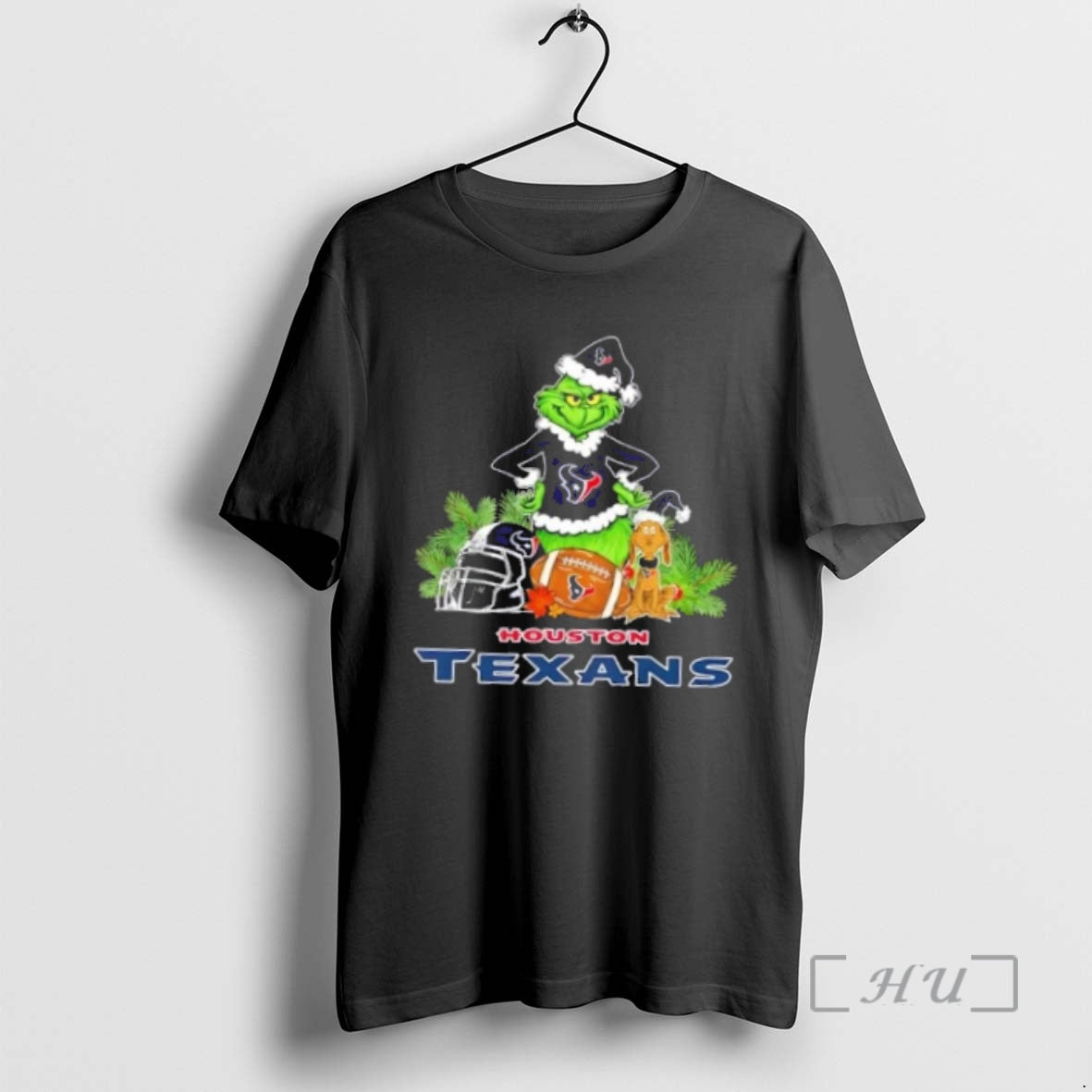 Officials Houston Texans Football X Grinch And Max Dog Merry Christmas Premium T Shirts Sweater Hoodie, Sweatshirt