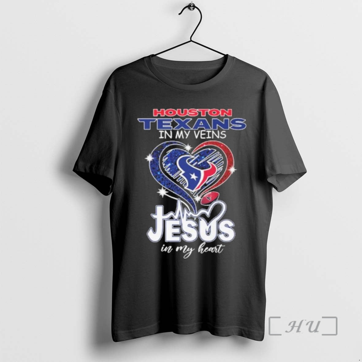 Officials Houston Texans In My Veins Jesus In My Heart 2026 Playoffs Premium T Shirts Hoodie, Sweatshirt | InkRitualCo.com