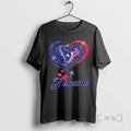 Officials Houston Texans Football In Glitter Heart Fans T-Shirts, Hoodie, Sweatshirt | InkRitualCo.com