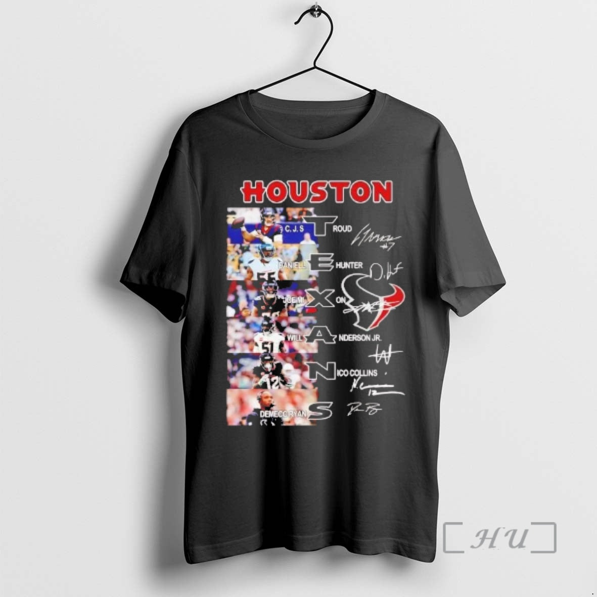 Officials Houston Texans Team Players Names Signatures T-Shirts, Hoodie, Sweatshirt