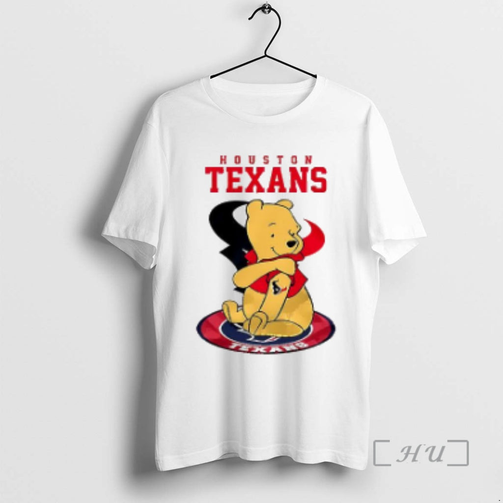 Officials Houston Texans X Winnie The Pooh 100th Anniversary T-Shirts, Hoodie, Sweatshirt | InkRitualCo.com