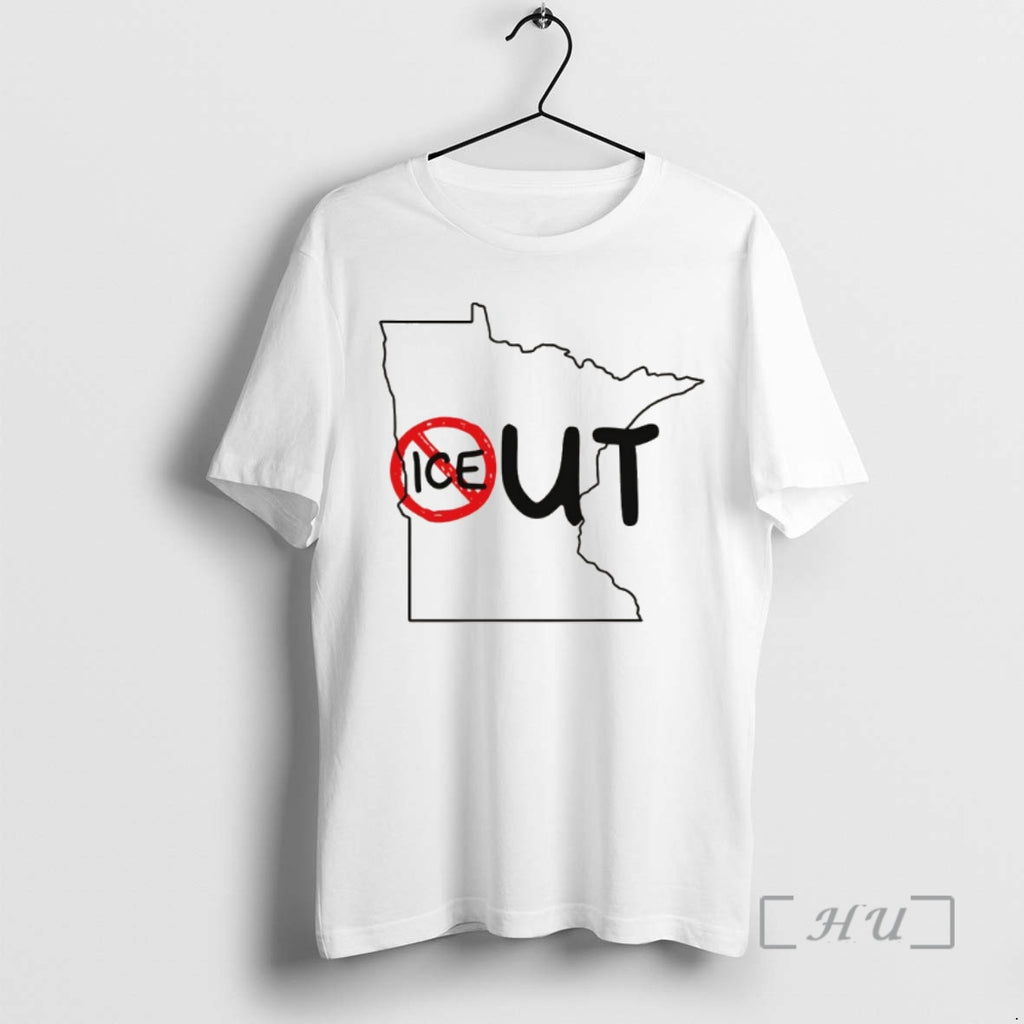 Officials Humorous Ice Out Minnesota Ice Map T-Shirts, Hoodie, Sweatshirt | InkRitualCo.com
